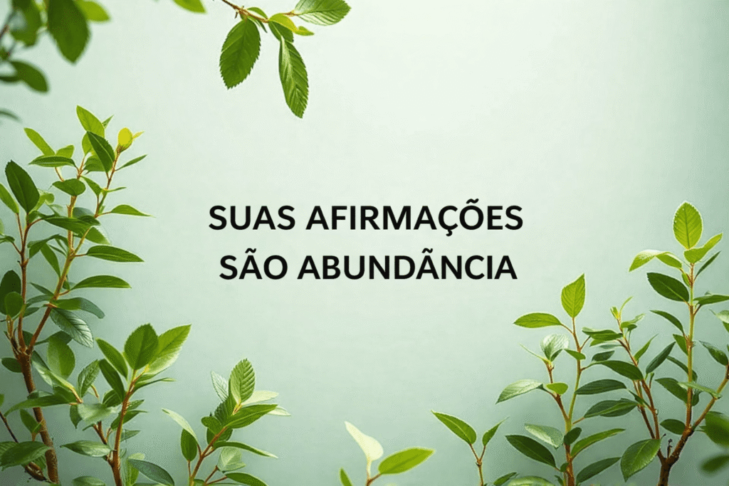 Conceitos visuais relacionados a Afirmações Poderosas Para Manifestar Abundância